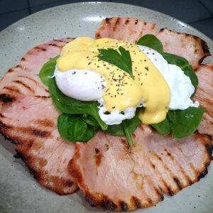 Eggs Bennie ( Bacon )