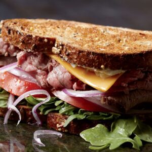 Roast Beef & Salad Sandwich