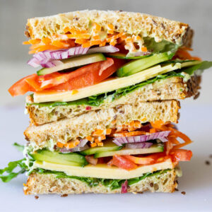 Cheese Salad Sandwich